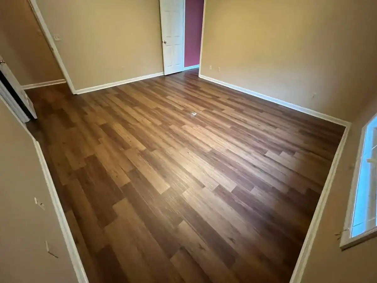LVP Brown Living Room