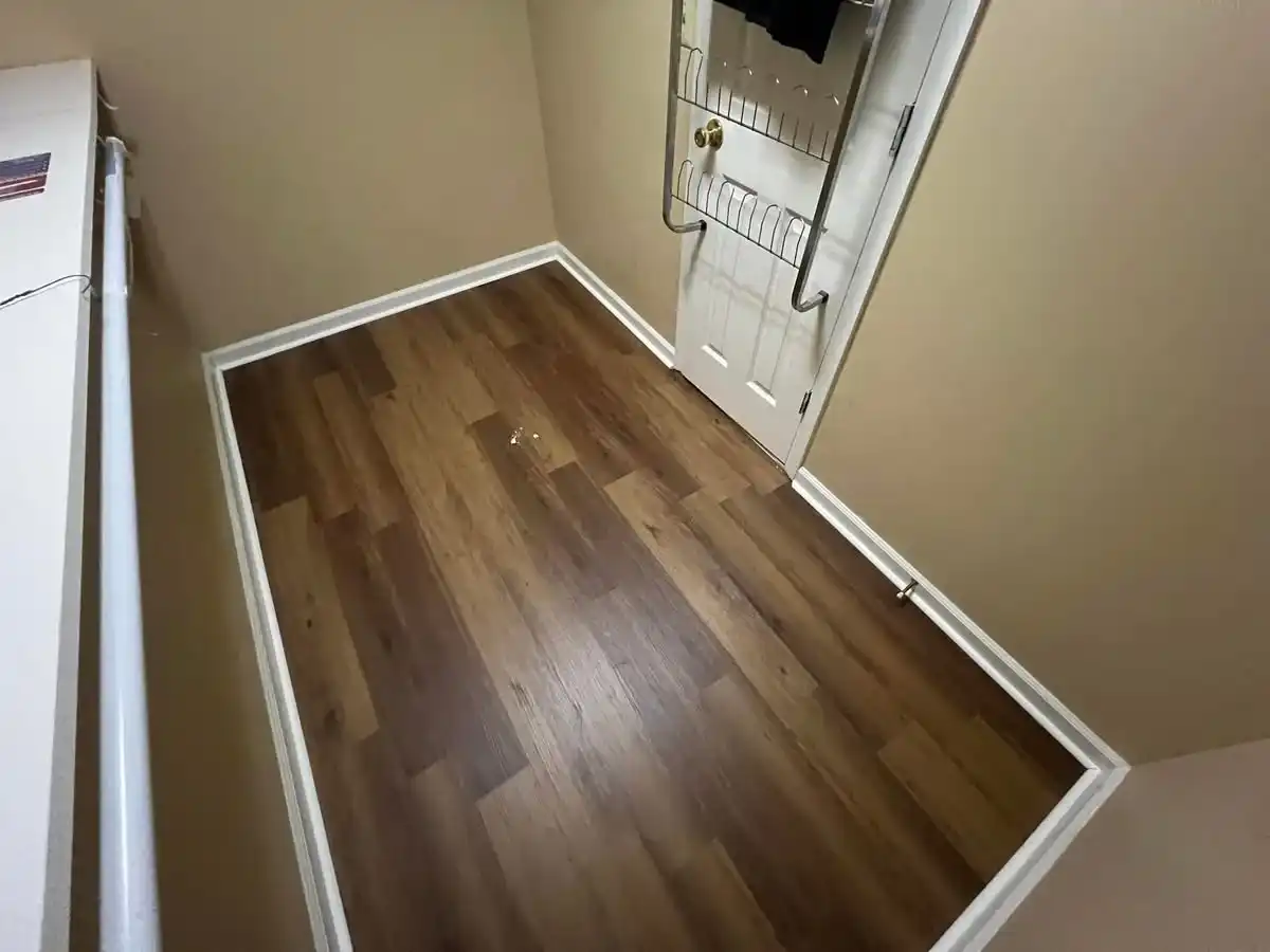 LVP Brown Living Room