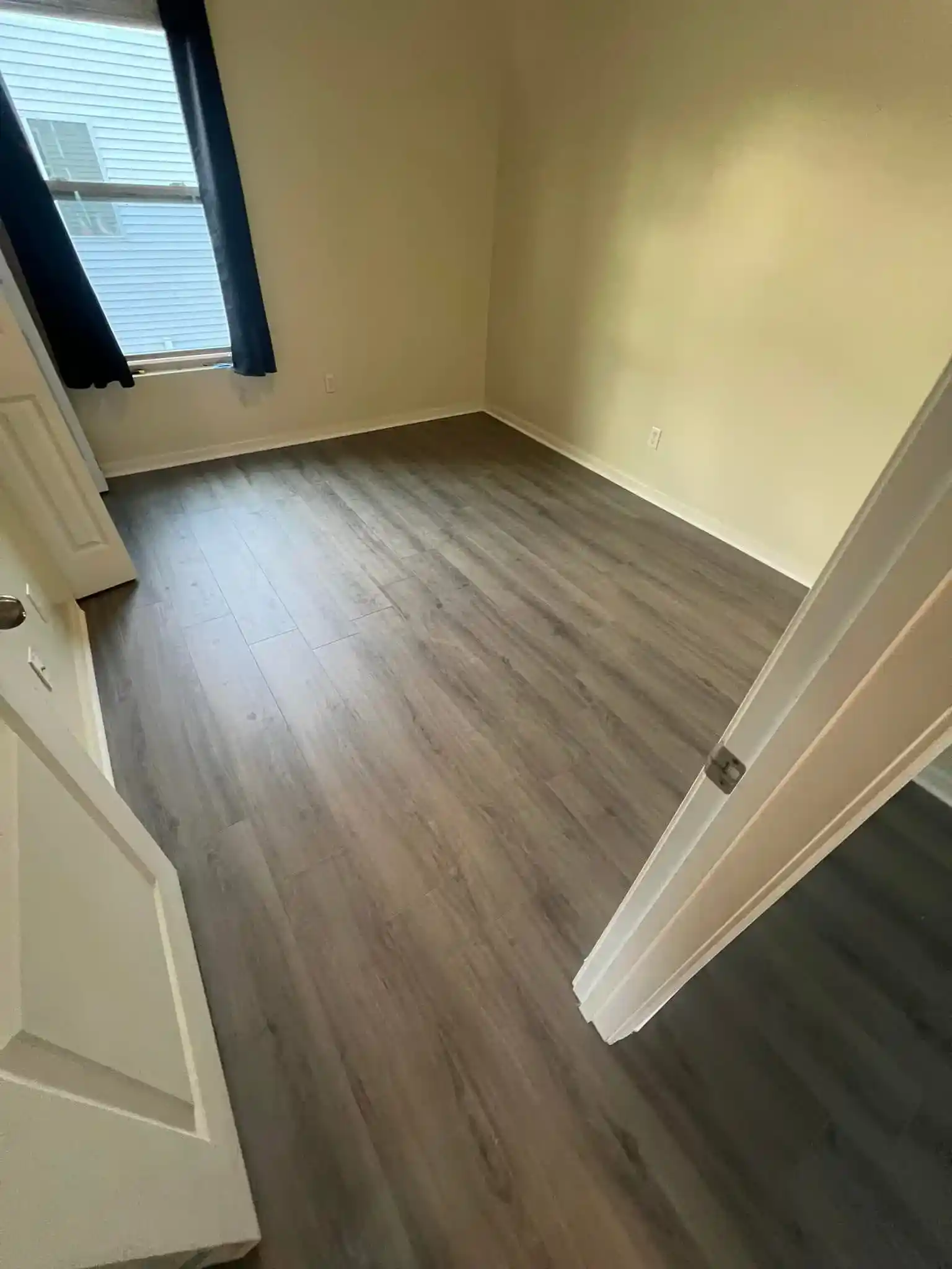 LVP Gray Living Room