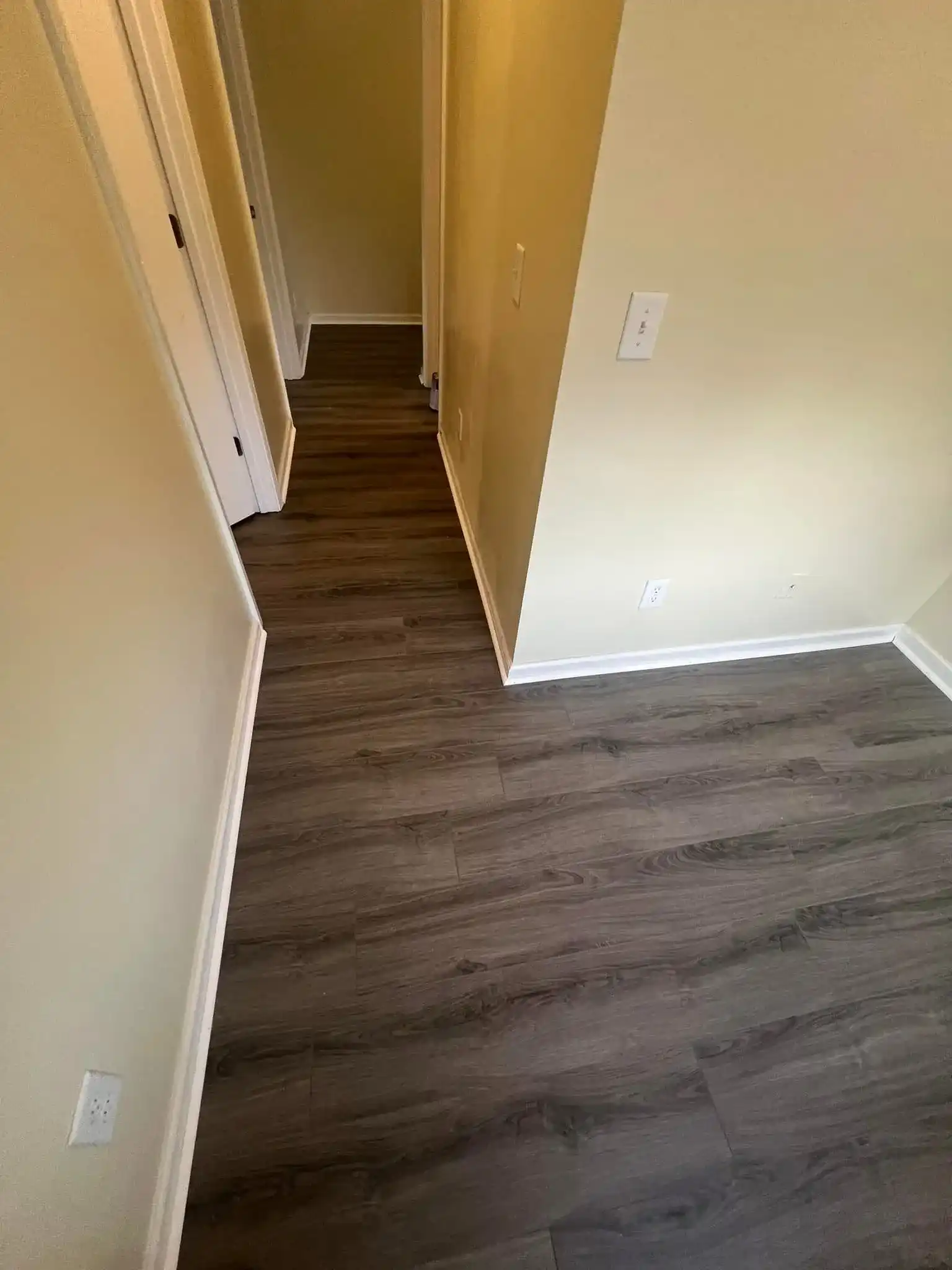 LVP Gray Living Room