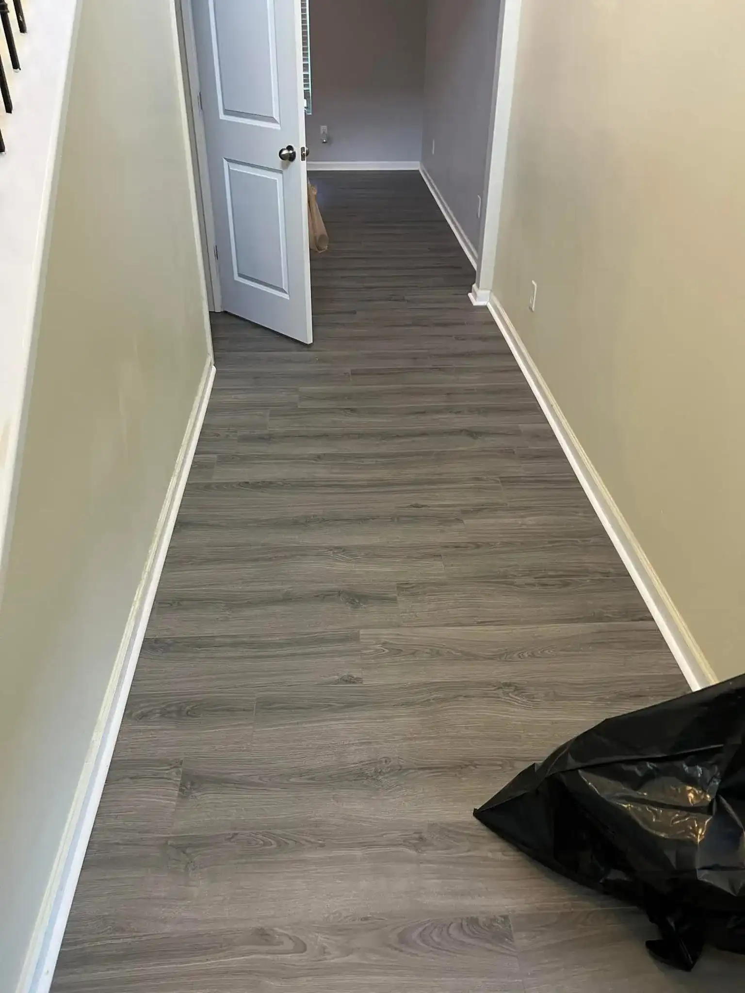 LVP Gray Living Room