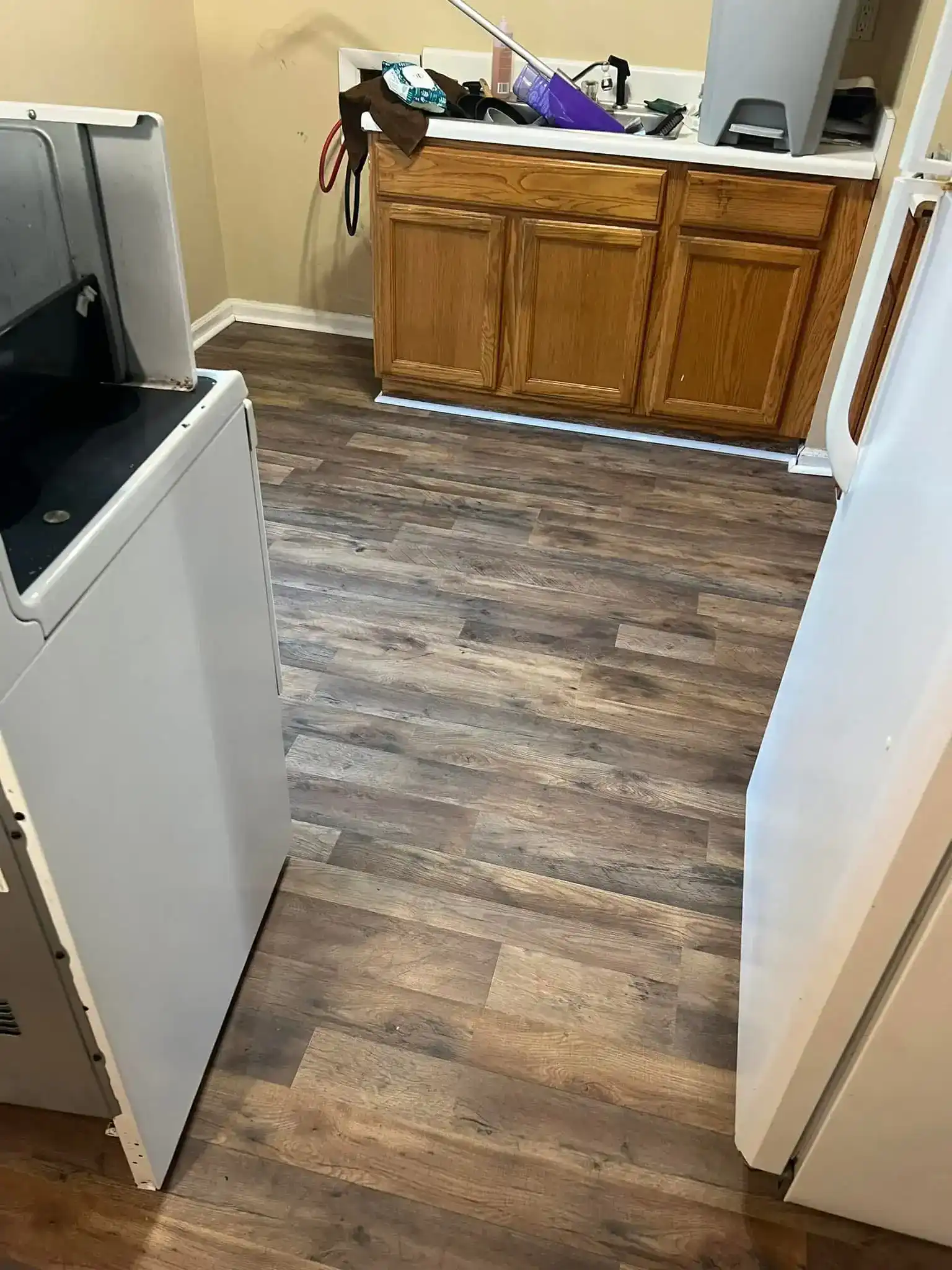 LVP Rustic Brown