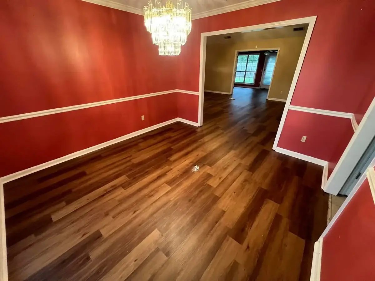 LVP Warm Brown Home