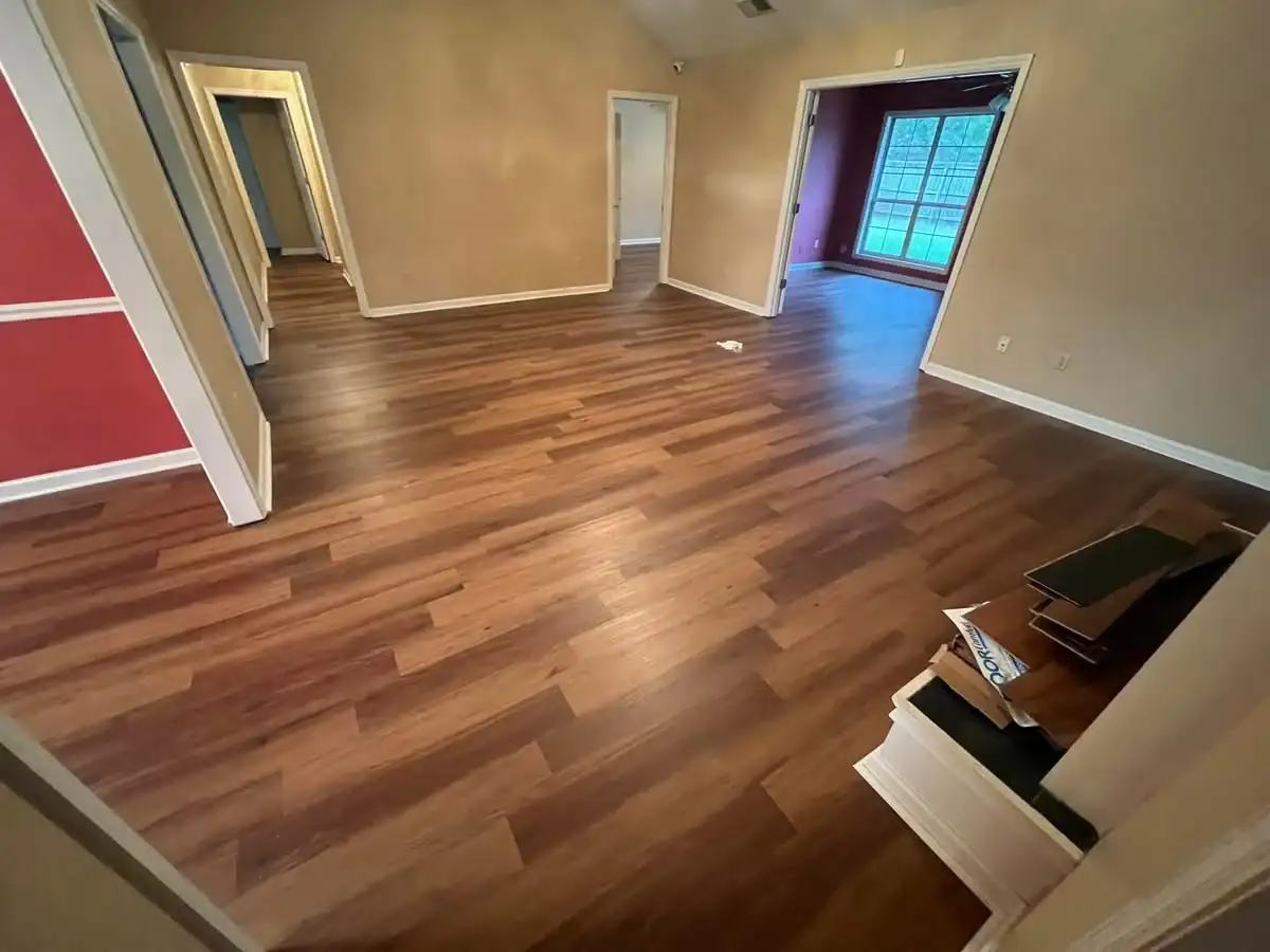 LVP Warm Brown Home