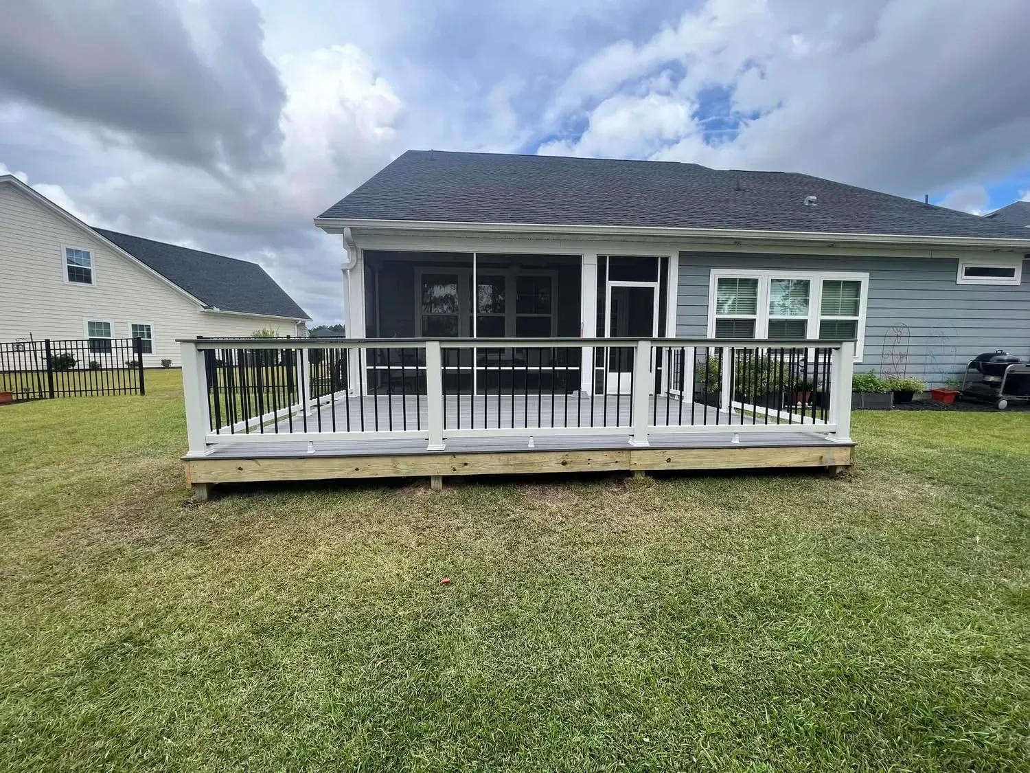 Outdoor Deck And Patio